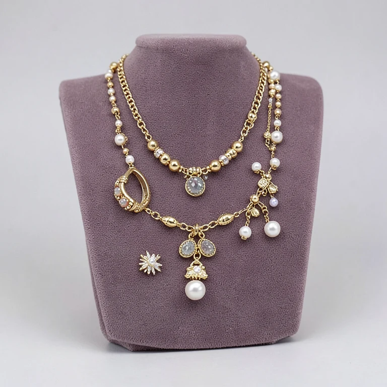 Imitation Gold-Tone Festival Jewellery Collection
