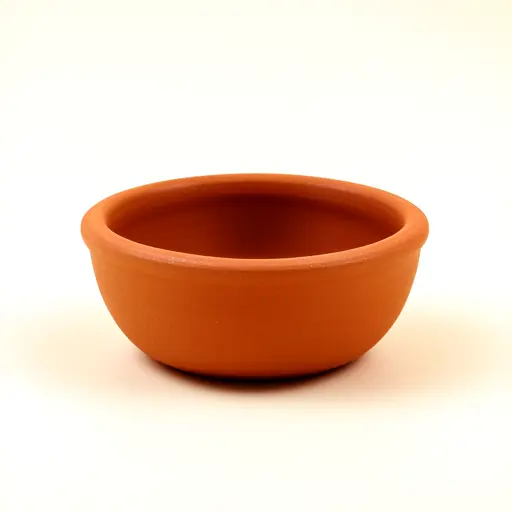 Terracotta Bird Water Bowl