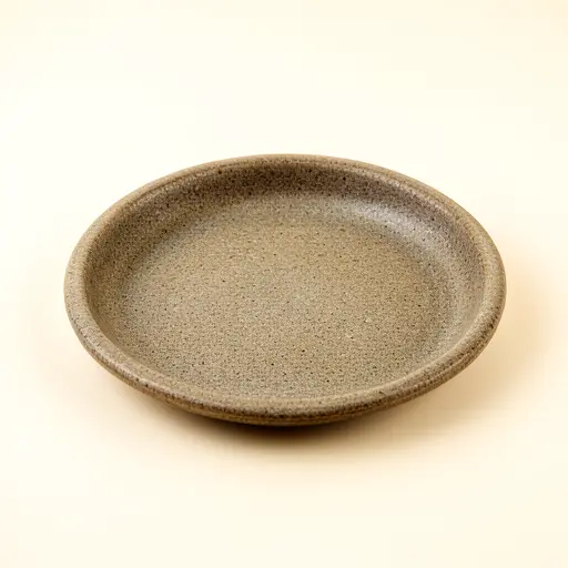 Stoneware Snack Plate
