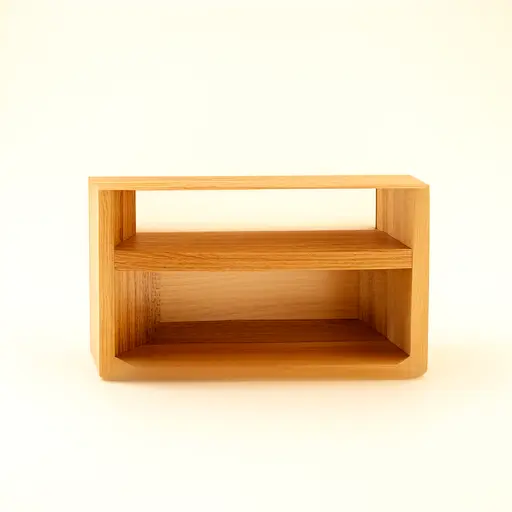 Wooden Table Shelf