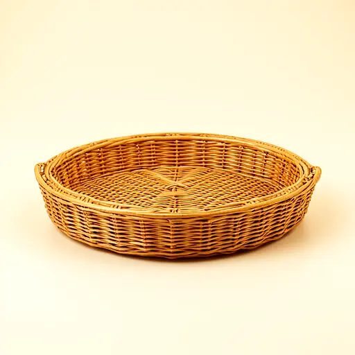 Rattan Picnic Tray