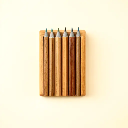 Wood Pencil Color Set